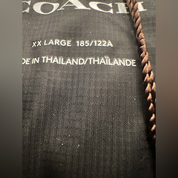 Men’s Coach Colorblock Down Puffer Jacket XXL Bl w/  Signature C NWT - Picture 5 of 16